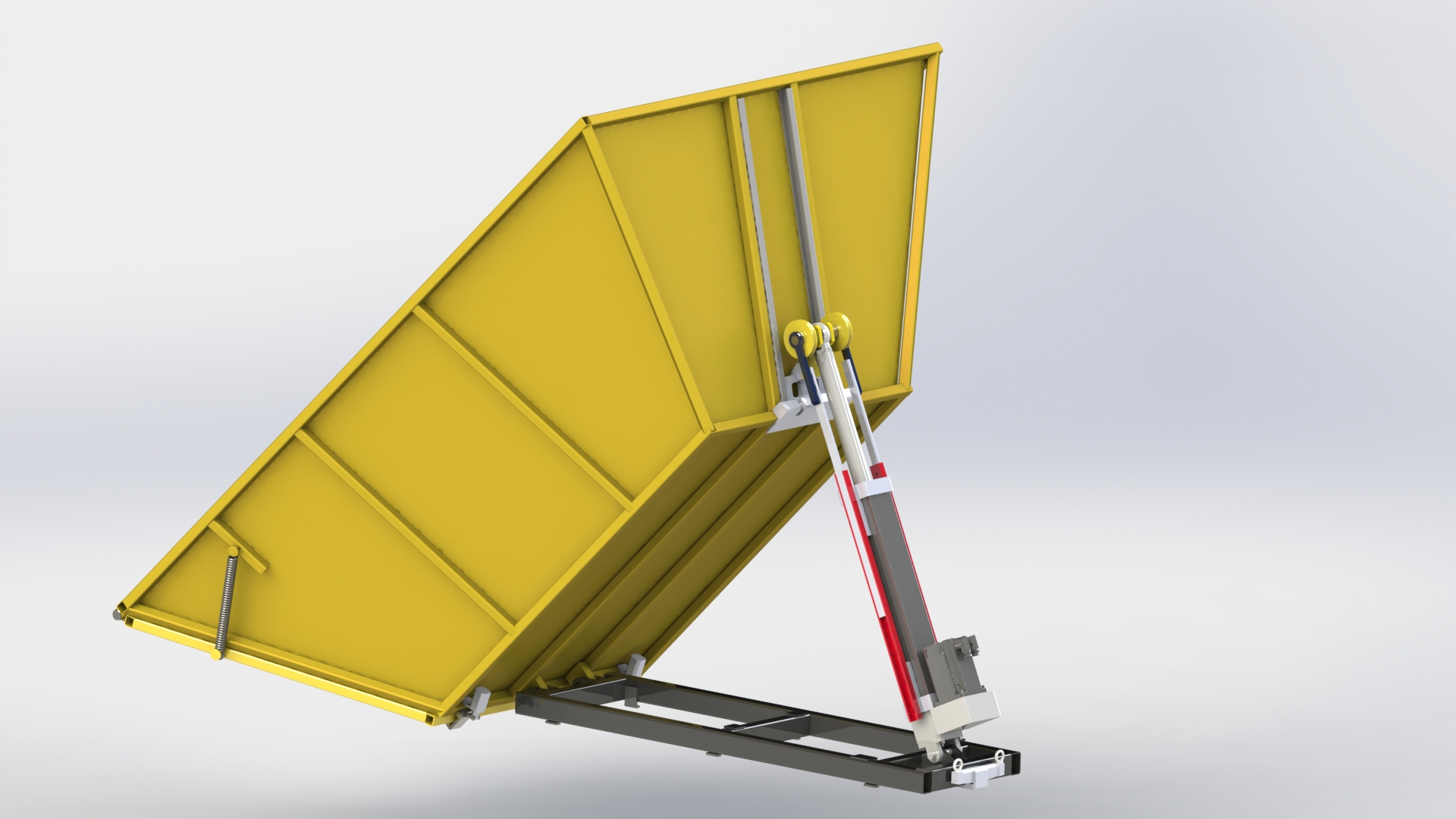 自动翻斗履带车